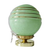 Lampe opaline vert mint