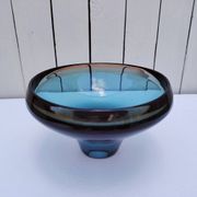 Centre de table vintage en verre de Murano