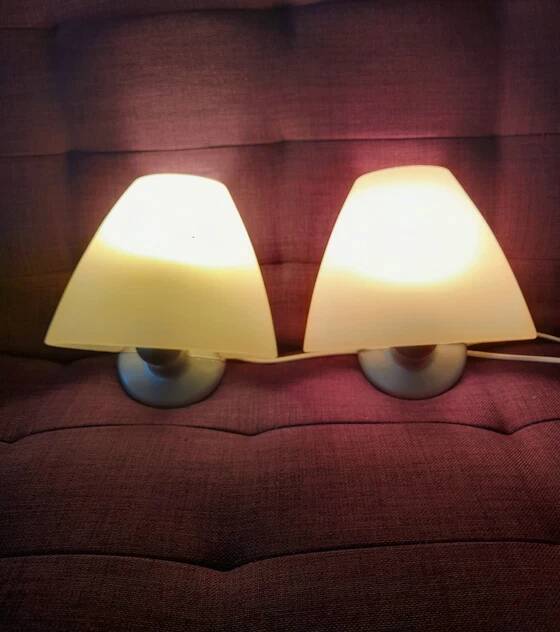 Sally wall lights pair Arteluce 1980