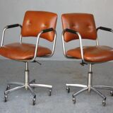 Pair of armchairs vintage 1970 Tubulars
