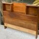 Wooden headboard with storage niches 135cm
