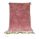 Handmade pink Beni Ouraine rug, size 140 x 260 cm