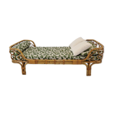 Italian Bamboo Daybed, 1960s