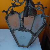Lanterne en bronze ancienne