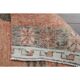 Orange Vintage Turkish Oushak Handmade Wool Runner Unique Rug 78x318