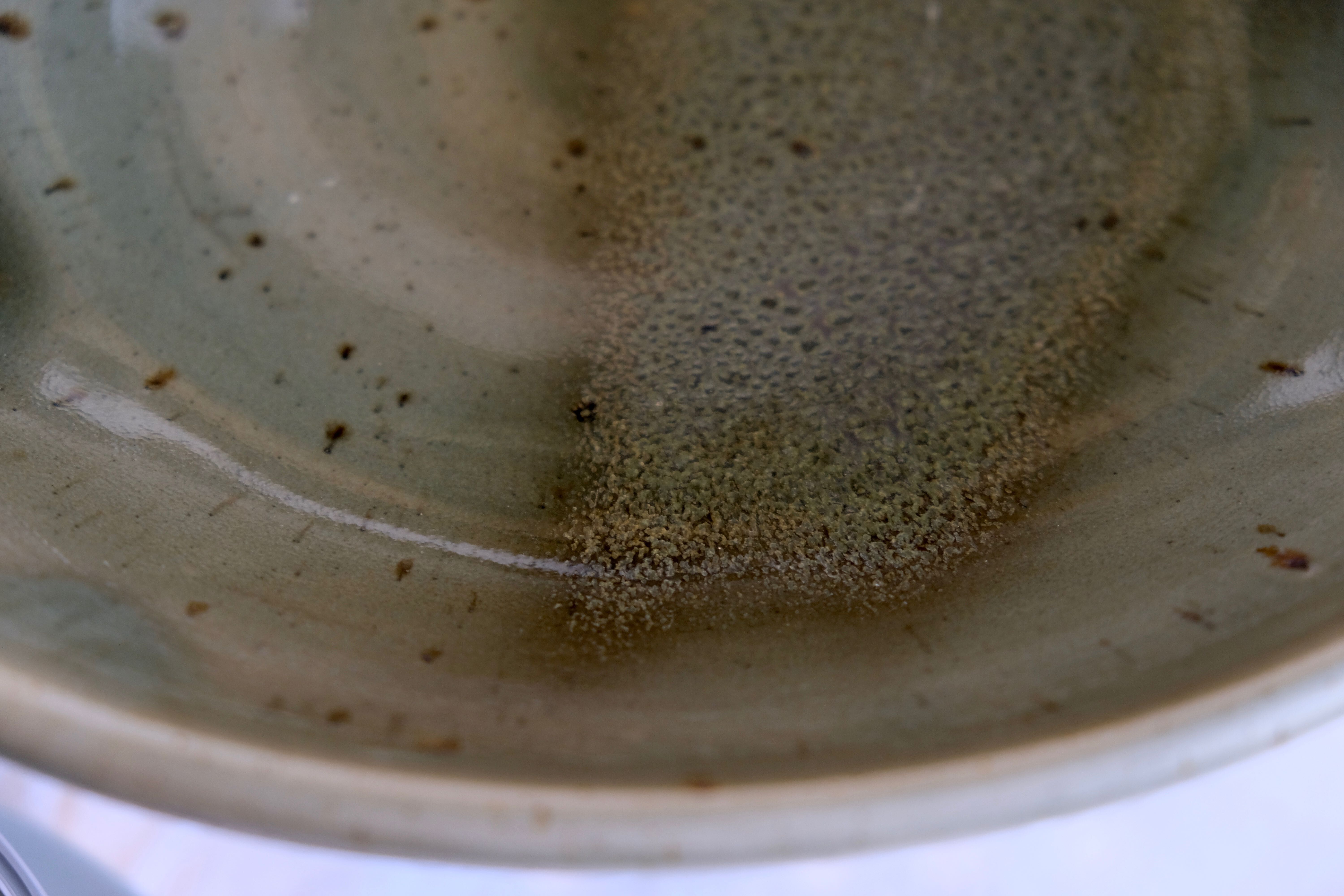 Compotier display ceramic cakes Japan 1950 unique piece