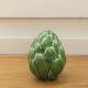 Artichoke salt shaker in vintage slurry