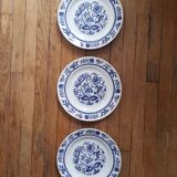 Set of 3 flat plates