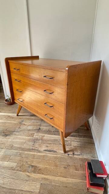 COMMODE Pieds Compas VINTAGE