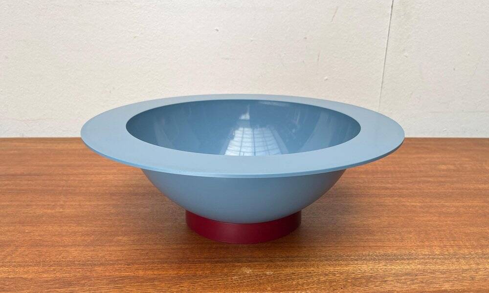 Euclid salad bowl from the Italian postmodern series by Michael Graves for Alessi, 1980s.
