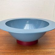 Euclid salad bowl from the Italian postmodern series by Michael Graves for Alessi, 1980s.
