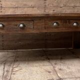 Burmese teak coffee table