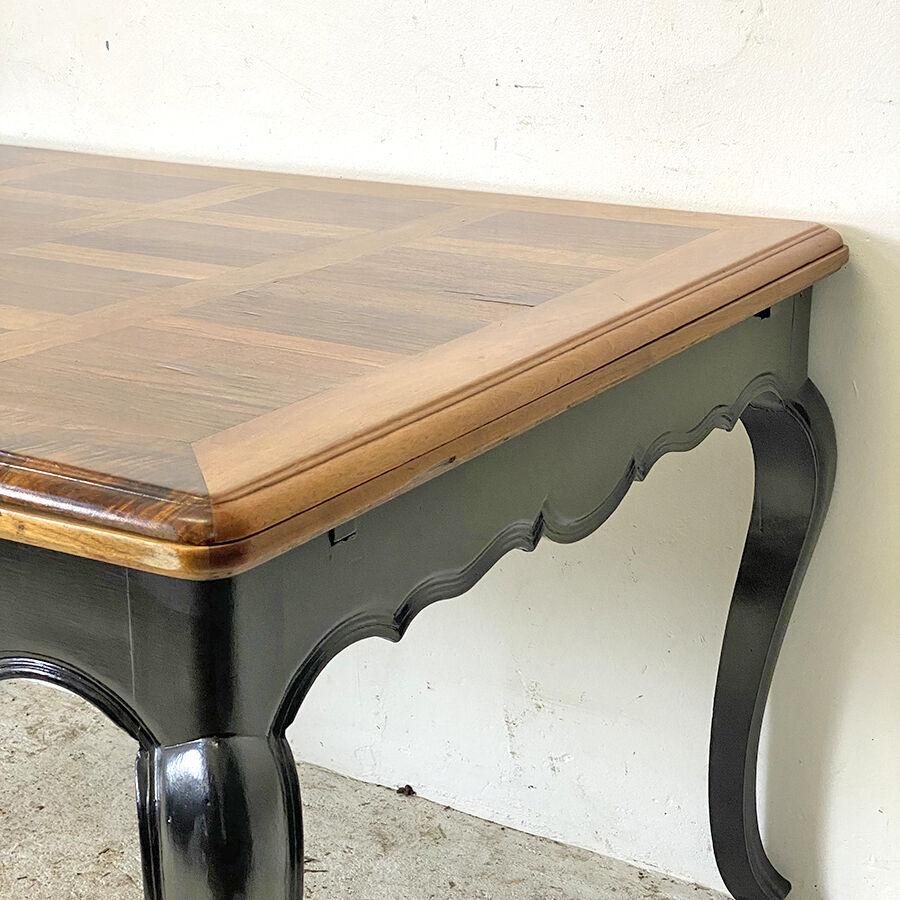 Dining table louis XV style solid wood