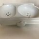 Bathroom shelf soap holder wall 19th