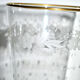 Engraved and gilded crystal jug 1900-1920