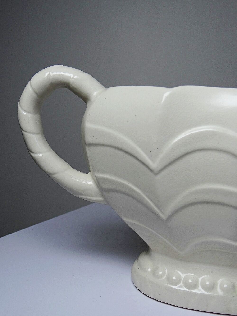 Small Art Deco vintage planter Price Brothers England pottery 1950s