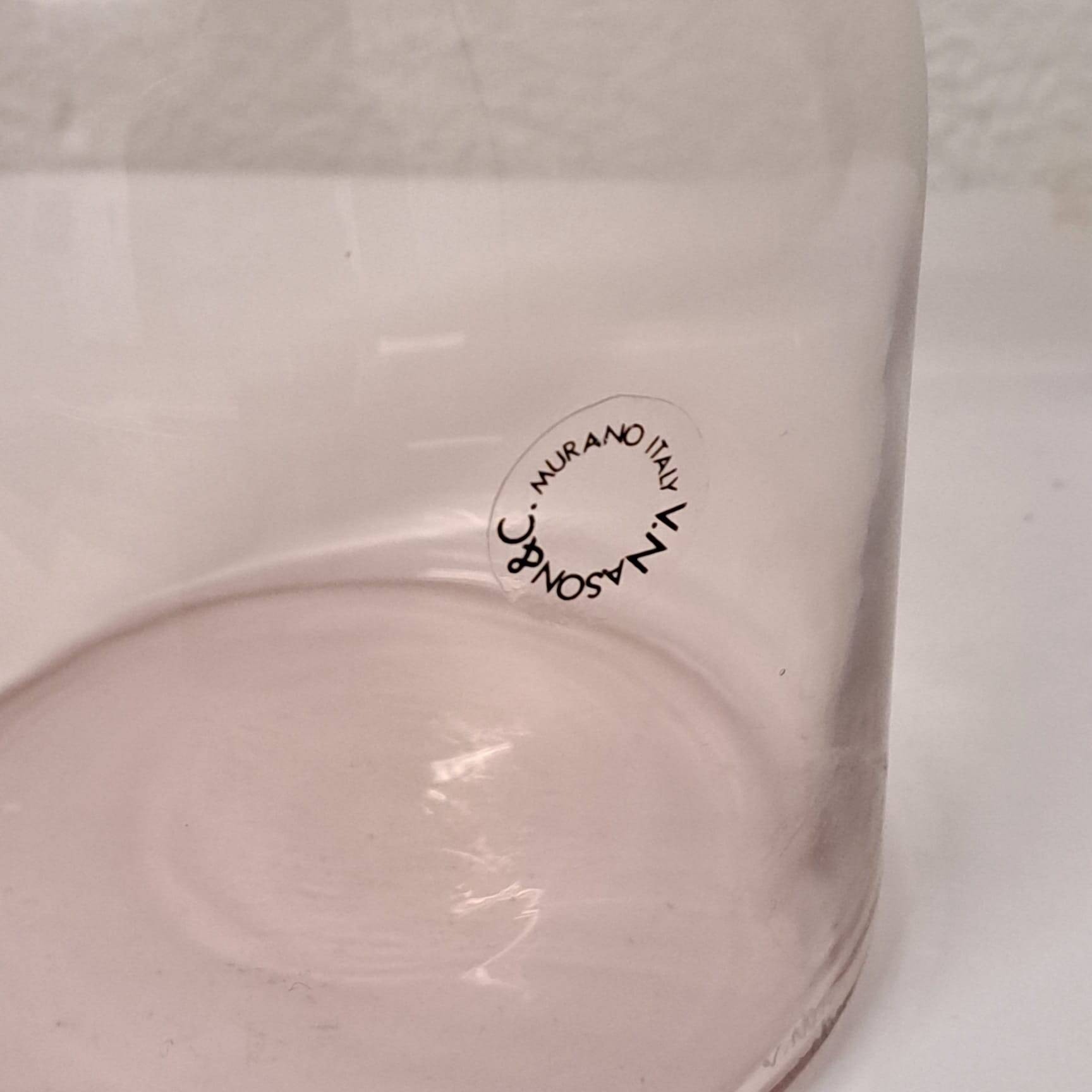 Vase with flower cap, Nason