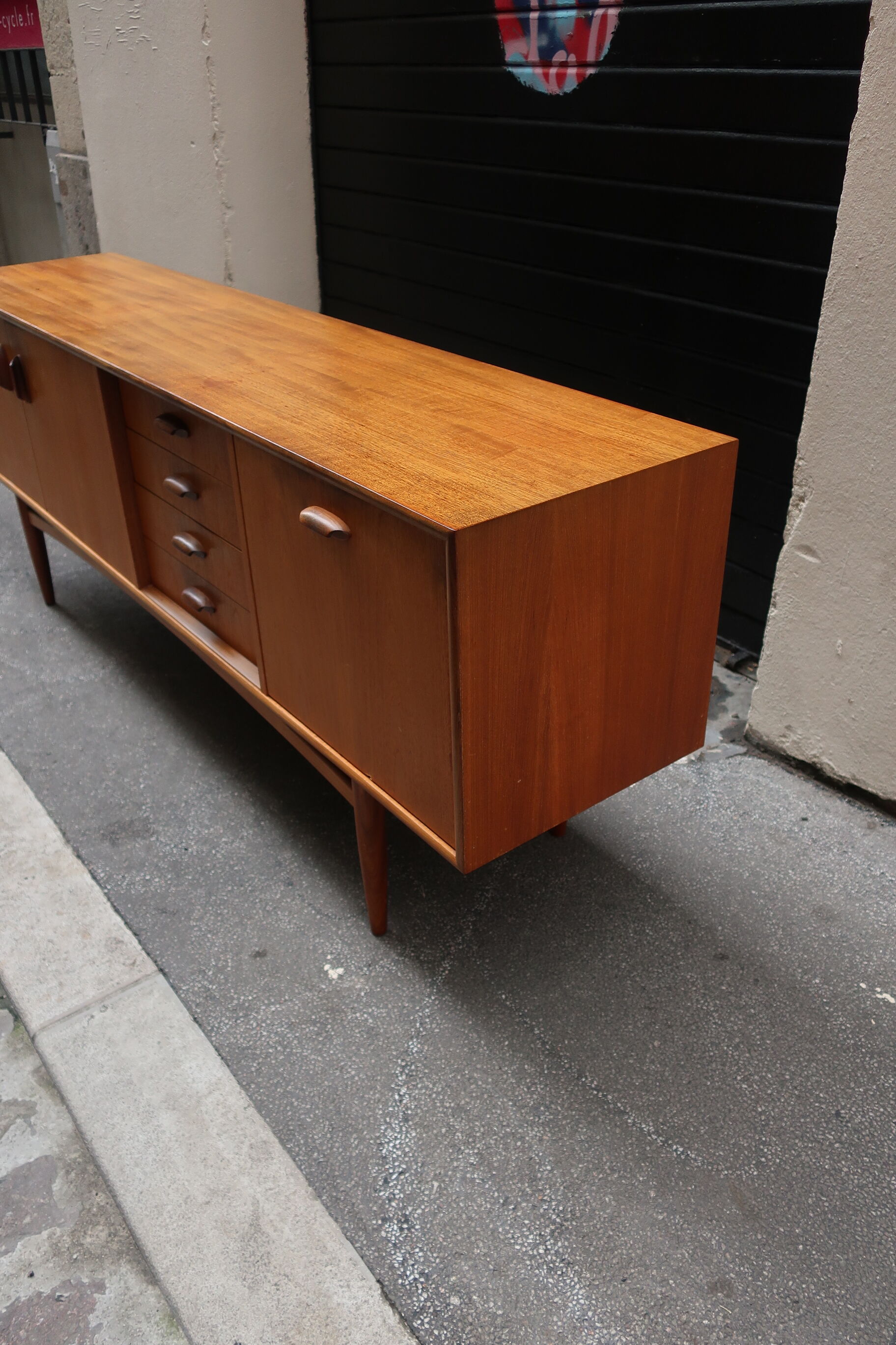 Row Gplan teak of the 1960's