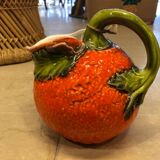 Orange-shaped slushy pitcher