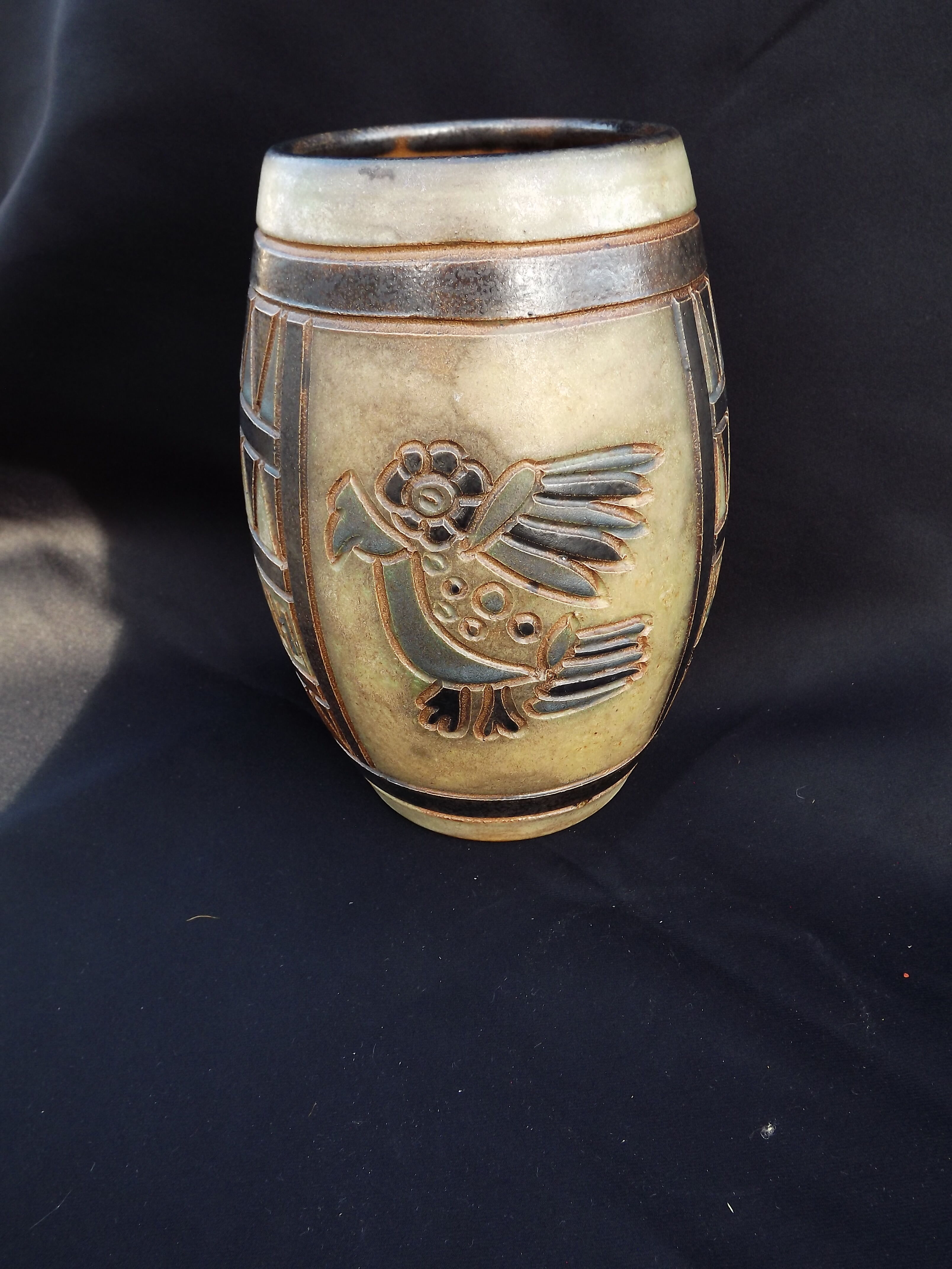 Varnished vase "Dubois"