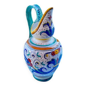 Pichet en faïence italienne