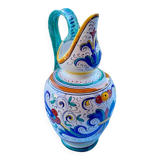 Deruta Italian earthenware pitcher