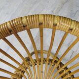 Kid's chair rattan sun shape