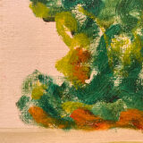 Oil on canvas "the reader"