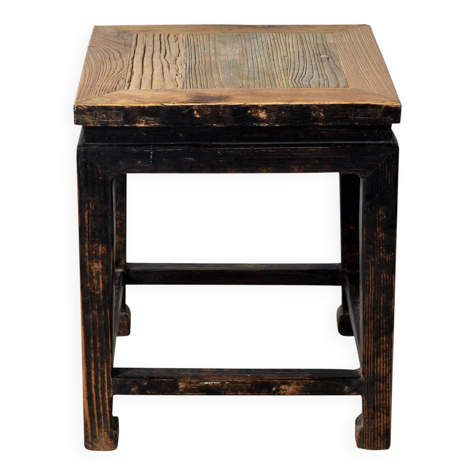 Yunfu – Pair of Chinese elm side tables
