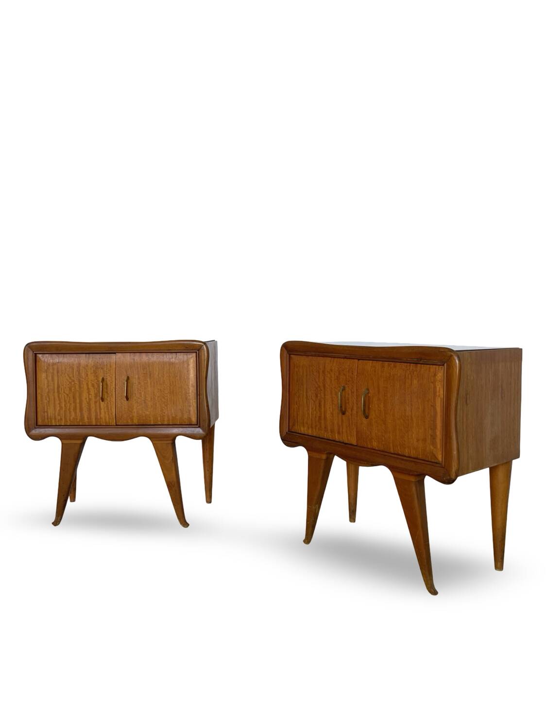 Paire de tables de chevet italiennes, milieu XXème