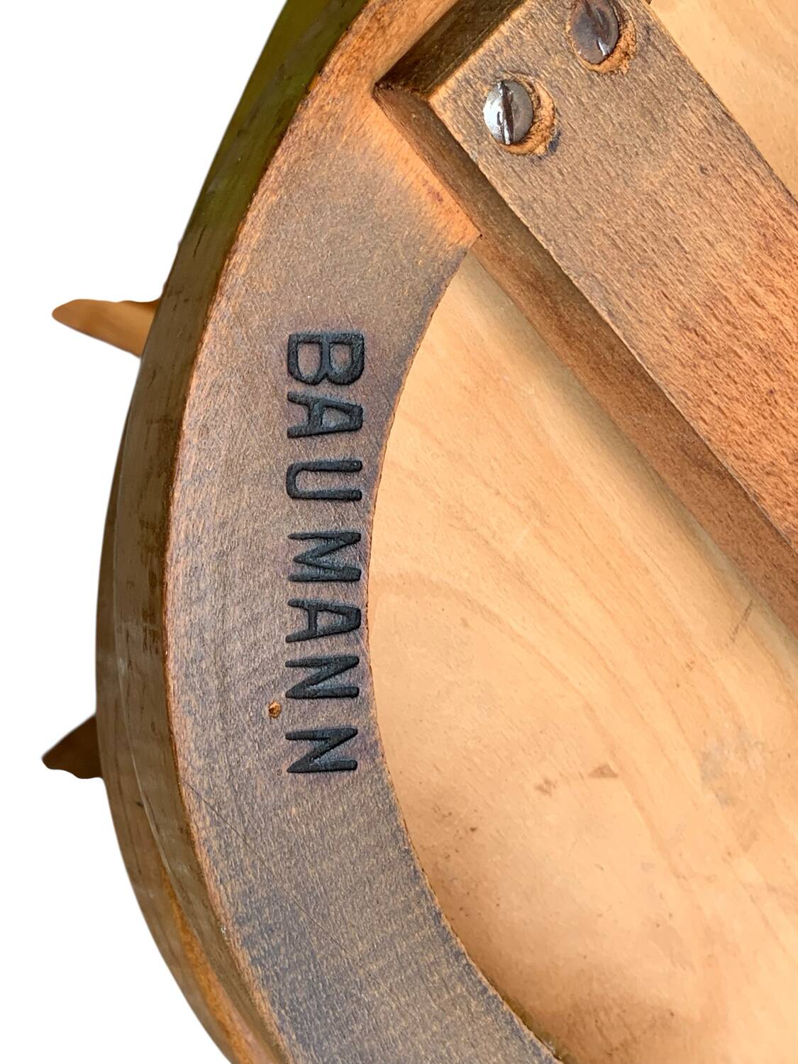 Pair of Baumann rotating screw chairs 1960