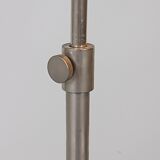1950s Leather detailed table lamp, produced in France