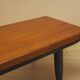 Teak sideboard, low Danish console, 1970s
