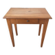 Solid oak table 1 drawer