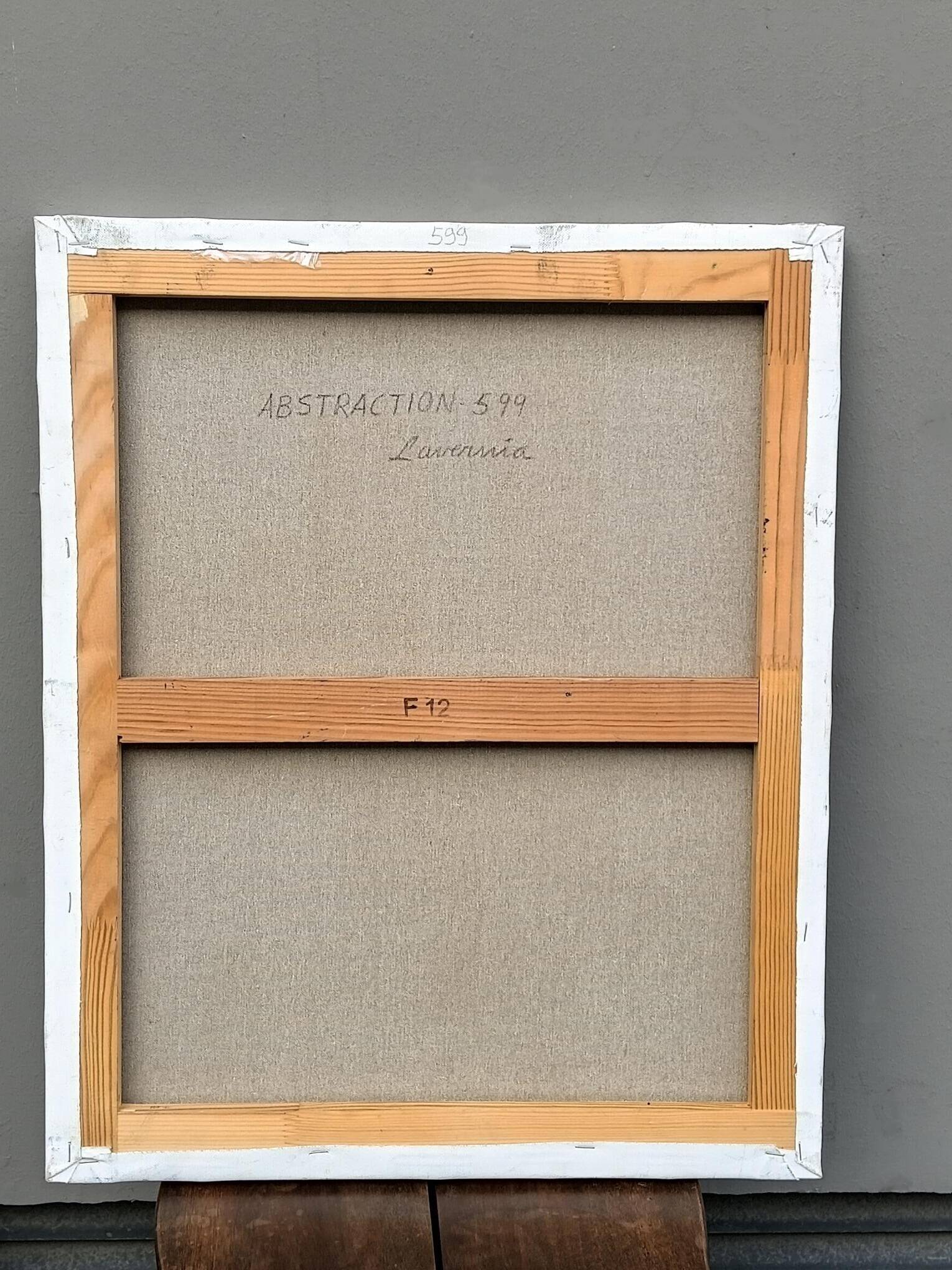 Oil painting on canvas signed Angelina Lavernia