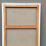 Oil painting on canvas signed Angelina Lavernia