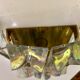 Venini wall lamp in iridescent glass, Italy 1970