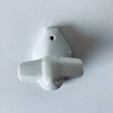 Patère vintage en porcelaine
