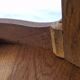 Round walnut gueridon with two tiers – Louis XV style – Perfect condition