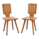 Pierre Chapo - Pair of S28 chairs from the 1970s