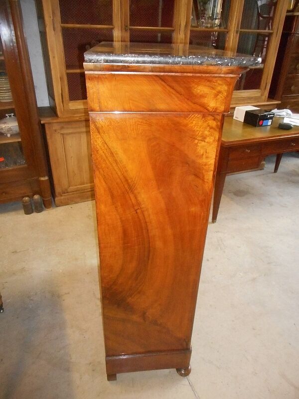 Secretary of the period walnut restoration of the XIXth century