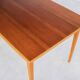 Table à manger extensible en chêne, années 60