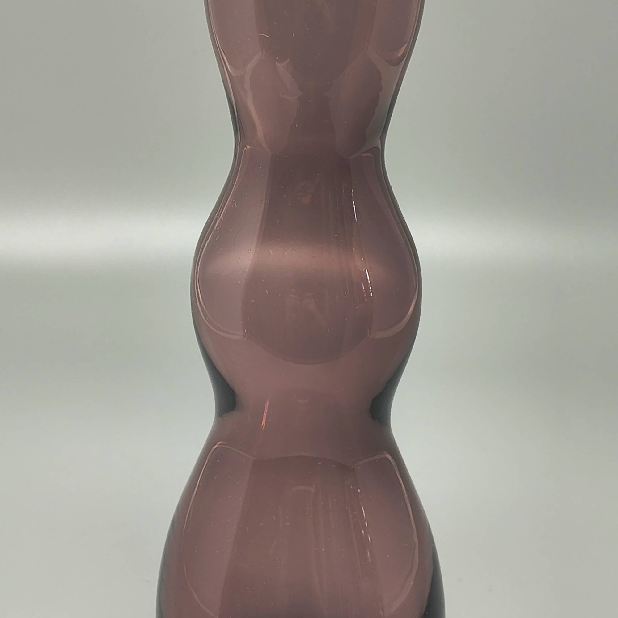 1970s Space Age Purple Vase by V. Nason in Murano Glass. Made in Italy