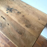 Antique walnut table for 4 people.