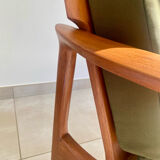 Danish Scandinavian armchair in teak