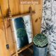 Carved wooden mirror in a bamboo style