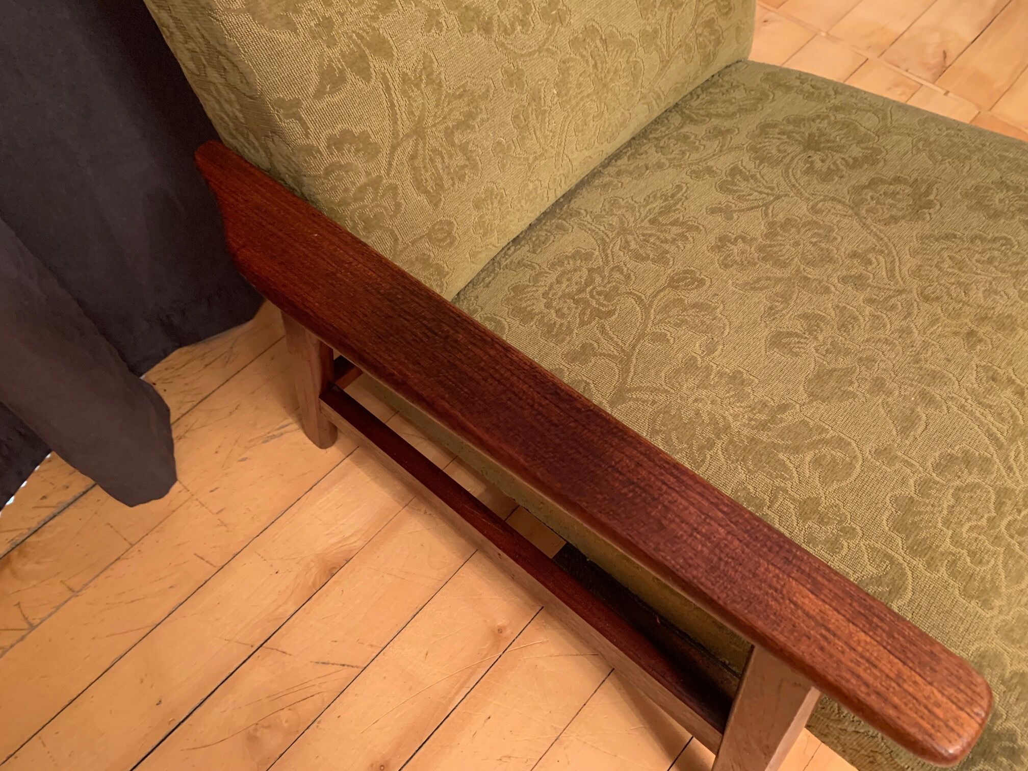 Rocking chair, Denmark, 1960s.