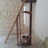 Iron barracks staircase