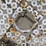 Wrought iron garden table 1960