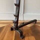 Lampadaire fer forgé art populaire
